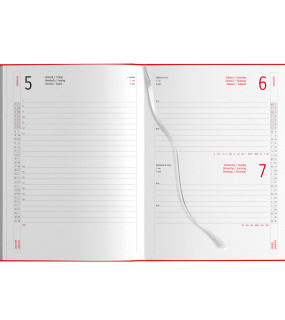 AGENDA GIORNALIERA 15x21 cm IN GOMMATO