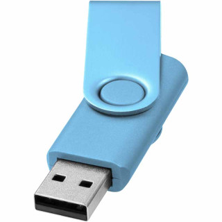 CHIAVETTA USB GIREVOLE IN ALLUMINIO 2Gb