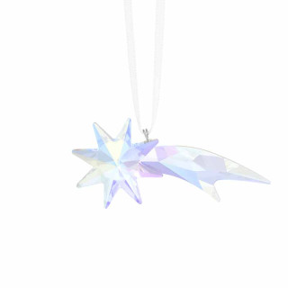 SWAROVSKI DECORAZIONE STELLA COMETA cm 3,2x7x1,1