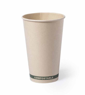 BICCHIERE IN CARTA PLA 100% COMPOSTABILE 500ml