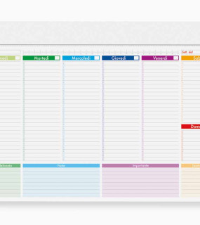 PLANNING DA SCRIVANIA PERPETUO cm 29,6x21,5