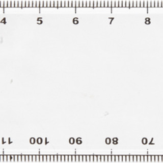 RIGHELLO 15 cm CON LENTE D'INGRANDIMENTO E GONIOMETRO