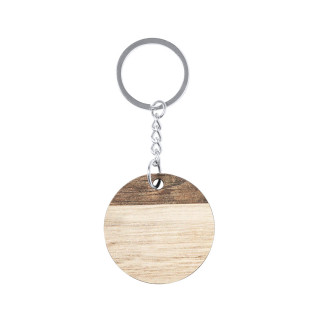 PORTACHIAVI TONDO IN LEGNO MADE IN EU cm. Ø4,5x0,3