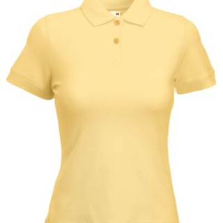 POLO DONNA M/CORTA 97% COT. 3% ELASTAN COLORATA