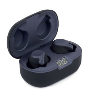 AURICOLARI WIRELESS CON CUSTODIA DI RICARICA cm 6,5x3,2x4