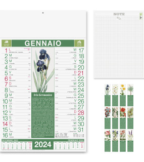 CALENDARIO ILLUSTRATO ERBORISTERIA cm. 29x47