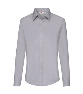 CAMICIA DONNA OXFORD M/LUNGA COLORATA