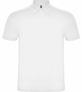 POLO PIQUE' 100% COTONE 3 BOTTONI BIANCA 180gr
