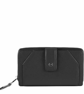 PORTAFOGLIO DONNA CON PROTEZIONE RFID cm 9,5x15,5x3