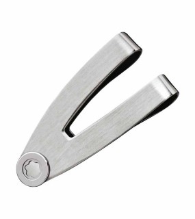MONTBLANC FERMASOLDI IN ACCIAIO INOX