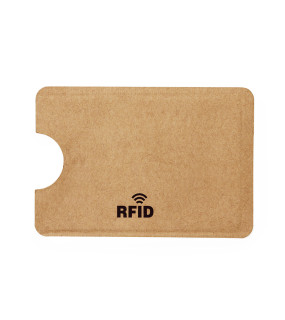 PORTACARTE RFID IN CARTA RICICLATA CON INTERNO IN ALLUMINIO