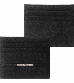 CERRUTI 1881 PORTACARTE DI CREDITO IN PELLE cm 9,7x8,2x0,3