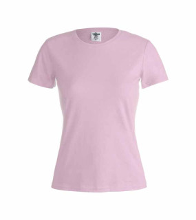 T-SHIRT DONNA GIROCOLLO MANICA CORTA COLORATA 150gr