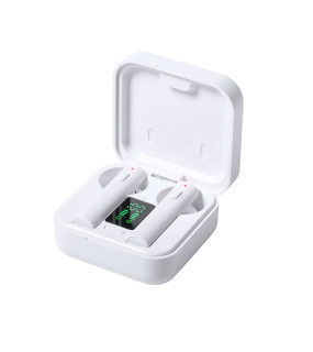 AURICOLARI BLUETOOTH 5.0 CON CUSTODIA cm 5,1x5,3x2,6