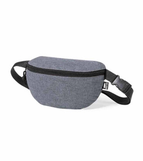 MARSUPIO IN POLIESTERE 600D RPET EFFETTO MELANGE cm 25x17x8