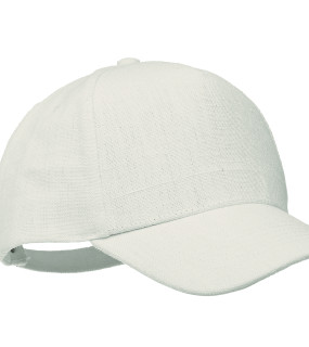 CAPPELLINO 5 PANNELLI IN CANAPA CON CINTURINO REGOLABILE