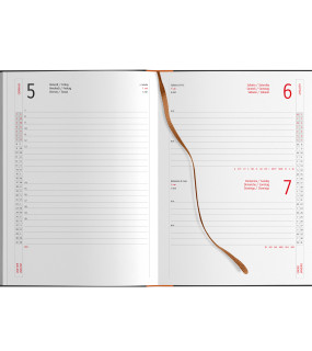 AGENDA GIORNALIERA 15x21 cm IN MATERIALE TERMOVIRANTE