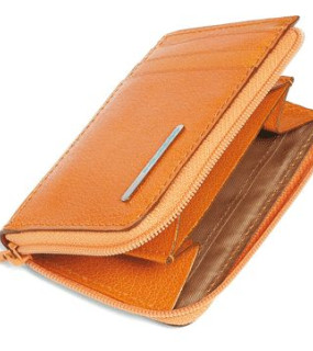 ASTUCCIO P/MONETE CON ZIP E P/CC 10,5x7 cm