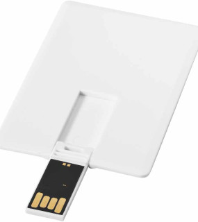 CHIAVETTA USB A FORMA DI CARTA DI CREDITO mm 82x52x2 2GB
