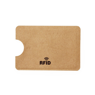 PORTACARTE RFID IN CARTA RICICLATA CON INTERNO IN ALLUMINIO