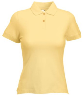 POLO DONNA M/CORTA 97% COT. 3% ELASTAN COLORATA