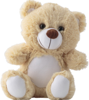 PELUCHE ORSETTO IN RPET C/ETICHETTA PER LA STAMPA