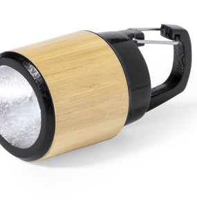 TORCIA AD 1 LED CON MOSCHETTONE IN BAMBù