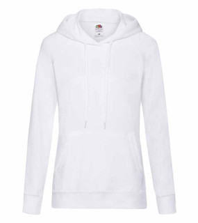 FELPA CAPPUCCIO LEGGERA DA DONNA BIANCA