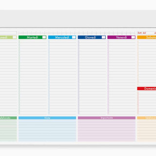 PLANNING DA SCRIVANIA PERPETUO cm 43x31