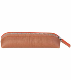 ASTUCCIO CON ZIP IN PU COLORATO IN CONFEZIONE cm 18,5x6,5