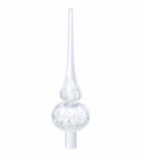 SWAROVSKI DECORAZIONE PUNTALE PER ALBERO DI NATALE IN CRISTALLO