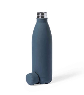 BORRACCIA IN ACCIAIO FINITURA GOMMATA,  790ml 25,7x cm 7,4 Ø