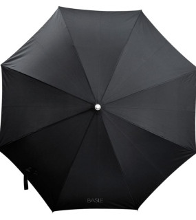 BASILE OMBRELLO IN TESSUTO PONGEE COLORE NERO cm 105 diam.