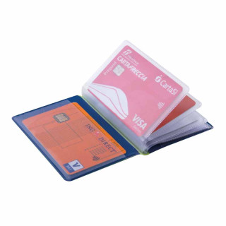 PORTACARTE DI CREDITO 10 SCOMPARTI CON PROTEZIONE RFID cm 7,5x10