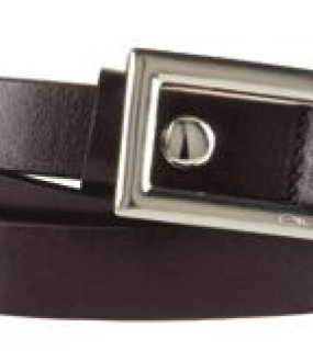 CINTURA DONNA SOTTILE CON FIBBIA AD ARDIGLIONE cm 115X2