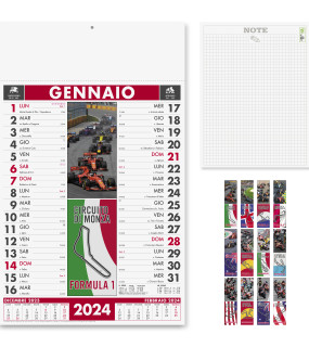CALENDARIO ILLUSTRATO CORSE cm. 29x47
