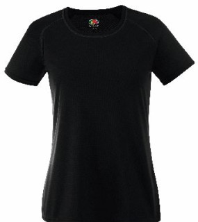 T-SHIRT DONNA PERFORMANCE T 100% POLIESTERE 140gr/m²