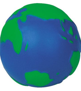 ANTISTRESS A FORMA DI MONDO CM 6,5