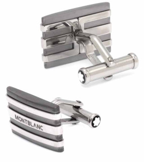 MONTBLANC GEMELLI IN ACCIAIO INOSSIDABILE E TANTALIO