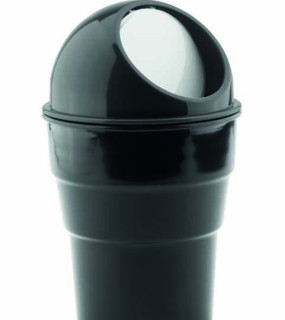 CESTINO PER AUTO CON COPERCHIO cm Ø10x16,5
