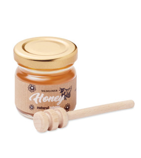 VASETTO DI MIELE MILLEFIORI 50gr CON DIPPER DI LEGNO