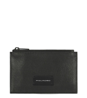BUSTINA PORTACARTE DI CREDITO IN PELLE cm 12x7,5x1