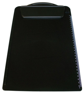 CARTELLINA IN PLASTICA RIGIDA NERA cm 23x35