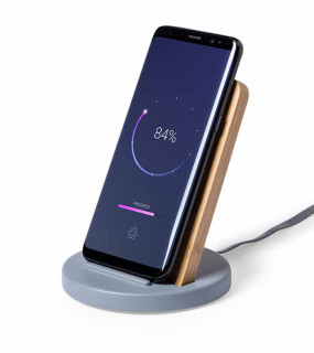 BASE DI RICARICA WIRELESS CON SUPPORTO PER SMARTPHONE