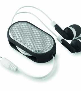 AURICOLARI RIAVVOLGIBILI CON PARTE RIFLETTENTE cm 2x8,6x2,6