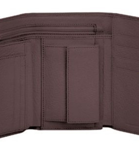 PORTAFOGLIO DONNA IN PELLE cm 15x9,5x2,5