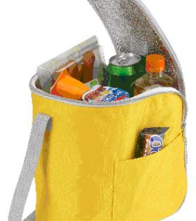 BORSA TERMICA IN POLIESTERE 420D CON TRACOLLA