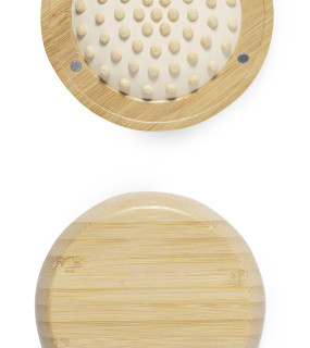 SPAZZOLA CON SPECCHIETTO IN BAMBù