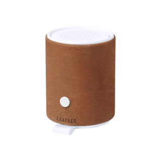 SPEAKER BLUETOOTH® IN ABS RICICLATO E PELLE RICICLATA, POTENZA 3