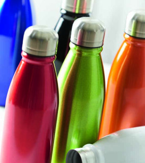 BORRACCIA IN ALLUMINIO, 500ml, PARETE SINGOLA